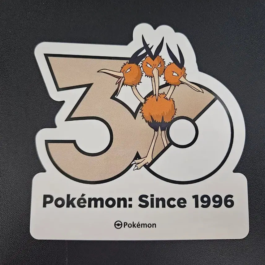 [BUNJANG] Pokemon 30th Anniversary Sticker Duto Trio / 포켓몬 30주년 스티커 두트리오 양도/교환