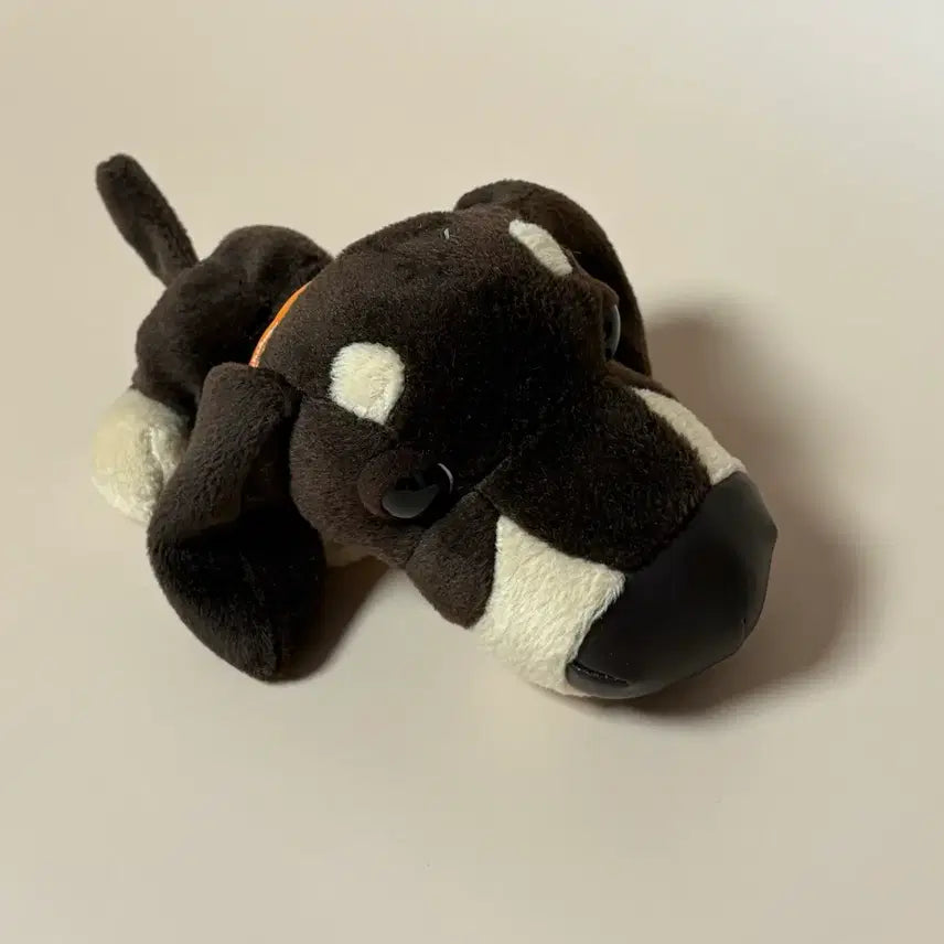 [BUNJANG] Vintage Dachshund Dog Plush / 고전 빈티지 더독 닥스훈트 강아지 인형