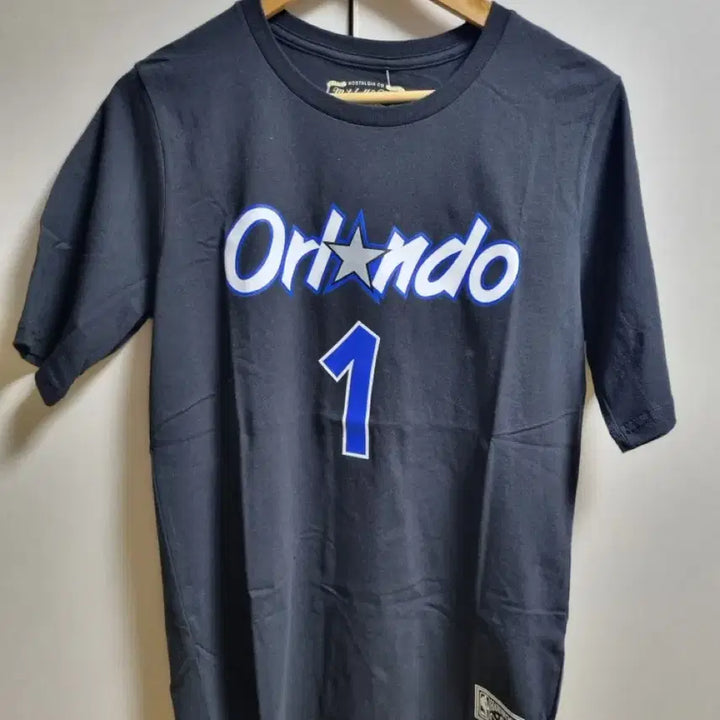 [BUNJANG] Mitchell &amp; Ness Orlando Magic Penny Hardaway Graphic T-Shirt Kids XL / 미첼앤네스 올랜도 매직 페니 하더웨이 마킹 티셔츠 키즈 XL 새상품