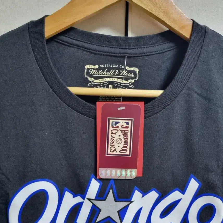 [BUNJANG] Mitchell &amp; Ness Orlando Magic Penny Hardaway Graphic T-Shirt Kids XL / 미첼앤네스 올랜도 매직 페니 하더웨이 마킹 티셔츠 키즈 XL 새상품
