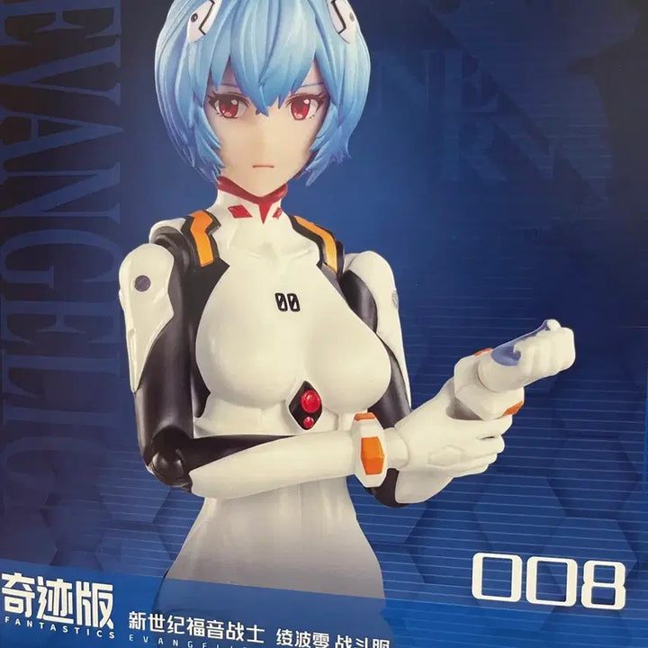 [BUNJANG] Bloqui Evangelion Ayanami Rei Action Figure (Unsealed) / (개봉) 블로키 에반게리온 아야나미 레이 관절 액션 피규어