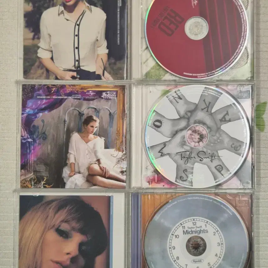 [BUNJANG] Taylor Swift Bundle Set 3 Albums (Midnights, Red, Speak Now) / 테일러 스위프트 앨범 CD 3장 일괄