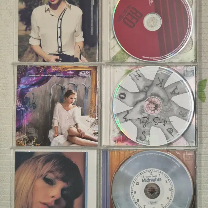 [BUNJANG] Taylor Swift Bundle Set 3 Albums (Midnights, Red, Speak Now) / 테일러 스위프트 앨범 CD 3장 일괄
