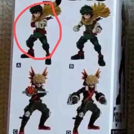 [BUNJANG] My Hero Academia Desktop Mini Figure (Sealed) / (미개봉)마히아.마이히어로아카데미 데스크탑미니피규어