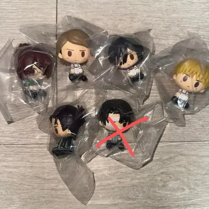 [BUNJANG] Attack on Titan Choco-Noko Ichiban Kuji Prize H Bundle / 진격의 거인 제일복권 H상 초코노코 일괄판매합니다!