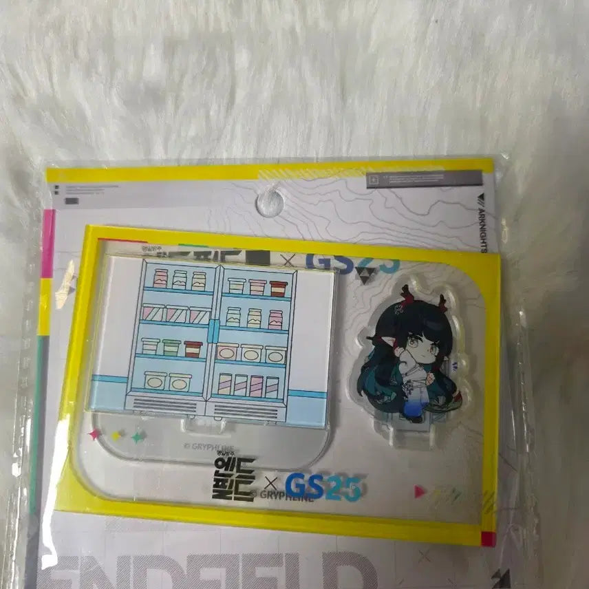 [BUNJANG] Arknights: Endfield Jangbangyi SD Acrylic Stand (GS25 Collaboration, Sealed) / 미개봉 명일방주 엔드필드 gs25 콜라보 장방이 sd아크릴 스탠드