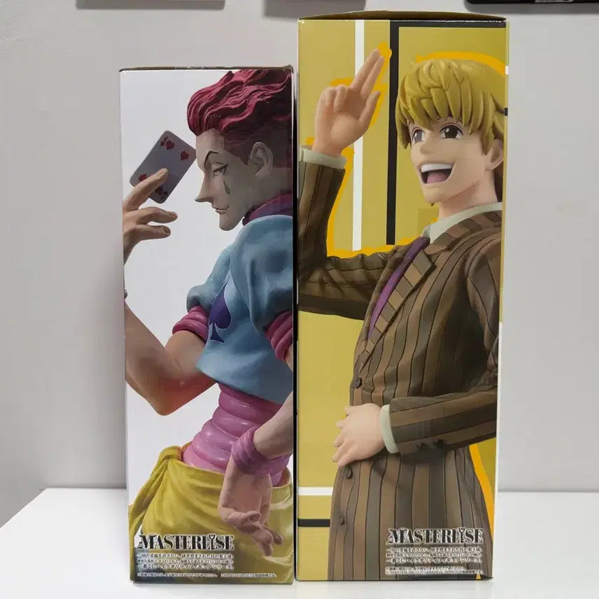 [BUNJANG] Hunter x Hunter Hisoka &amp; Pariston Ichiban Kuji Figures / 헌터x헌터 제일복권 히소카&amp;패리스톤 피규어