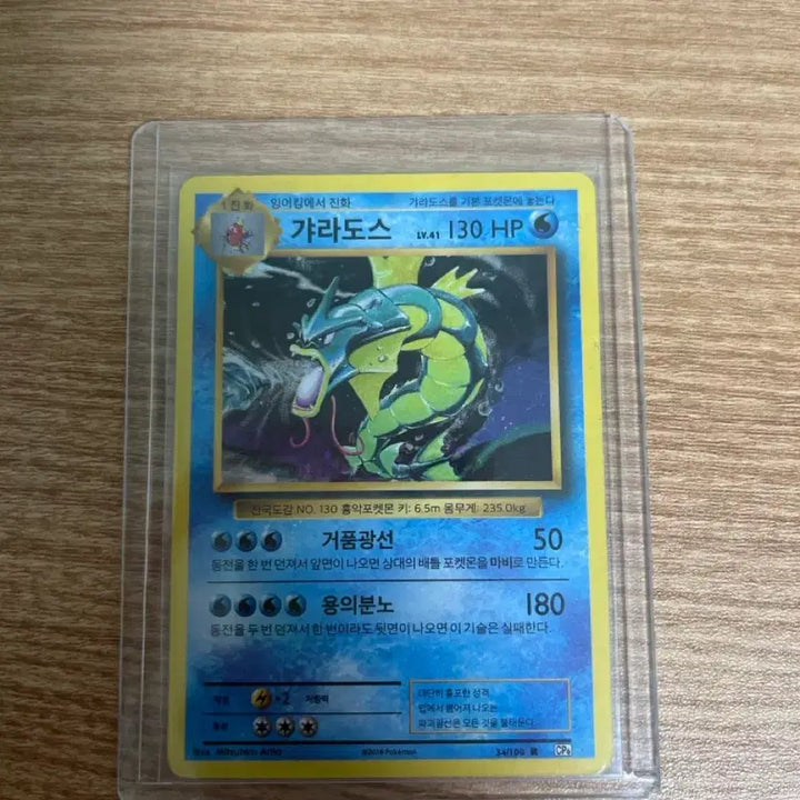 [BUNJANG] Pokemon Card Gyarados Card / 포켓몬카드 갸라도스 카드