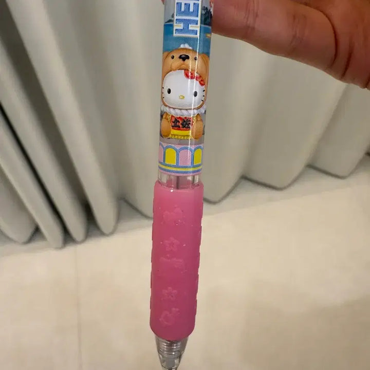[BUNJANG] Classic Cat-Kitty "Dosa-Kitten" Mechanical Pencil / 고전 개키티 도사견키티 샤프