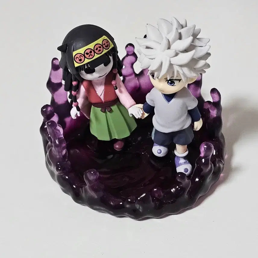 [BUNJANG] Hunter x Hunter Killua &amp; Alluka Rement Figure / 헌터x헌터 리멘트 피규어 키르아 &amp; 아르카