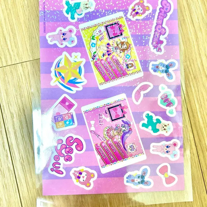 [BUNJANG] Aikatsu PriPara StarPara Katsupara Special Edition UT Card Student ID Sticker / 아이카츠 프리파라 스타파라 카츠파라 특전 우티 학생증 스티커