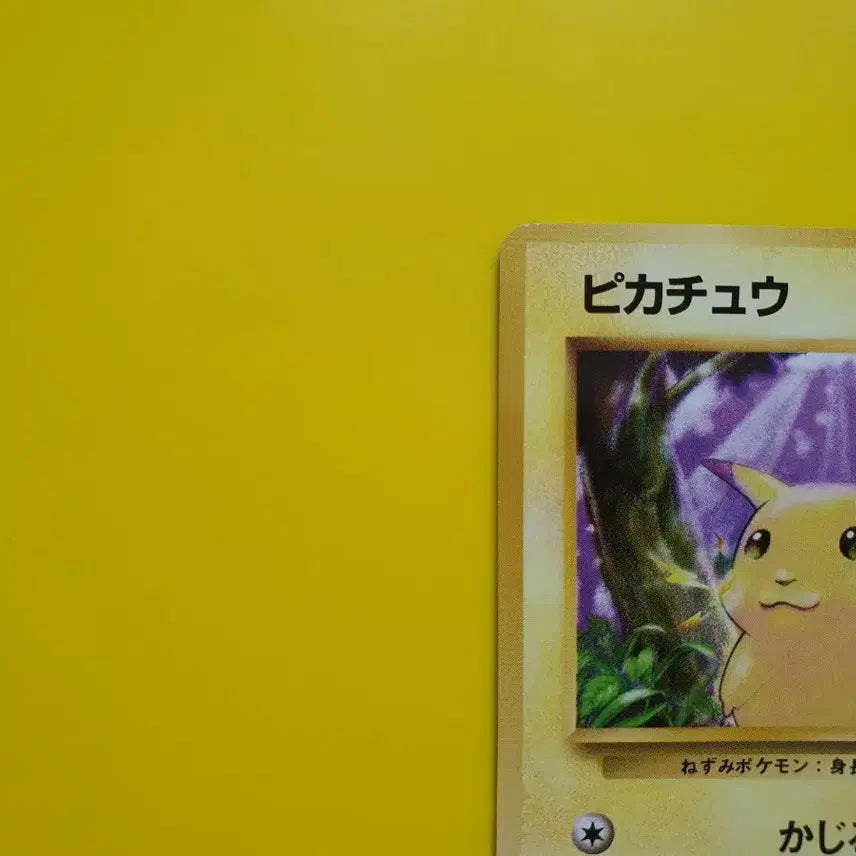 [BUNJANG] Pokemon Card 1996 Pikachu 1st Edition Japanese Ultra Rare / 포켓몬카드 1996 큰 피카츄 초판 일판 일본판 5 극미품
