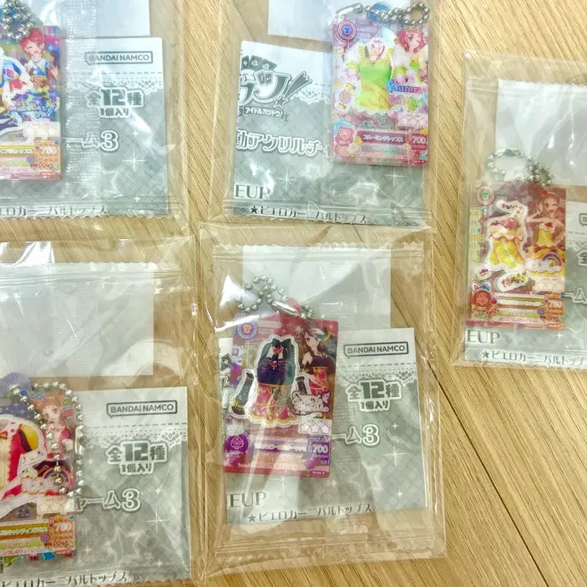 [BUNJANG] Aikatsu! iMSTAR Friends Acrylic Gashapon Vol. 3 Set / 아이카츠 아이엠스타 프레 아크릴 가샤폰 가챠폰 3탄