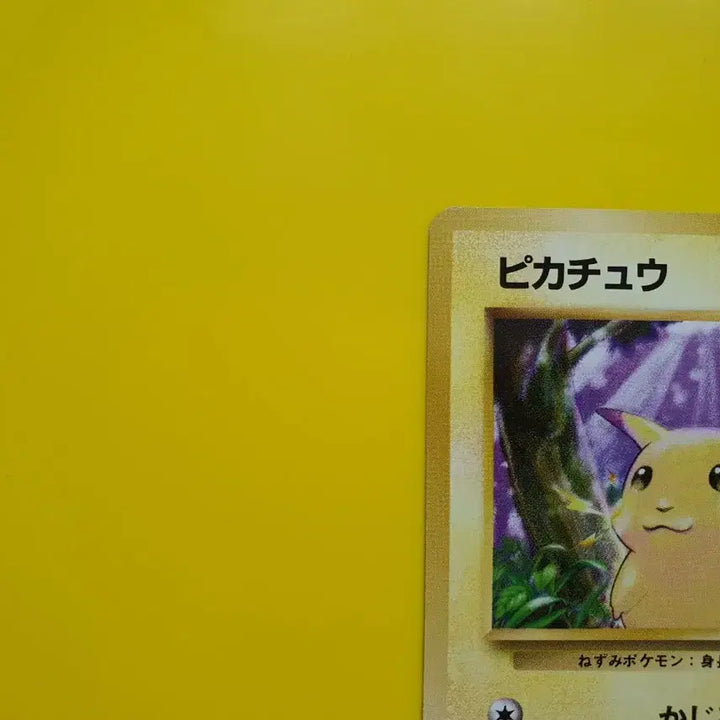 [BUNJANG] Pokemon Card 1996 Pikachu First Edition Japanese / 포켓몬카드 1996 큰 피카츄 초판 일판 일본판 6 극미품