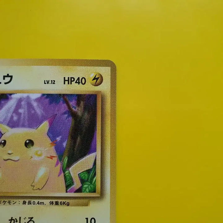 [BUNJANG] Pokemon Card 1996 Pikachu First Edition Japanese / 포켓몬카드 1996 큰 피카츄 초판 일판 일본판 6 극미품
