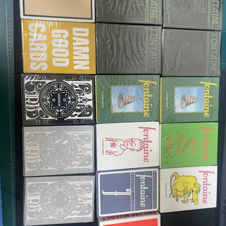 [BUNJANG] Fontaine Cards Bundle Set / 미개봉 플레잉 카드 1.7만원