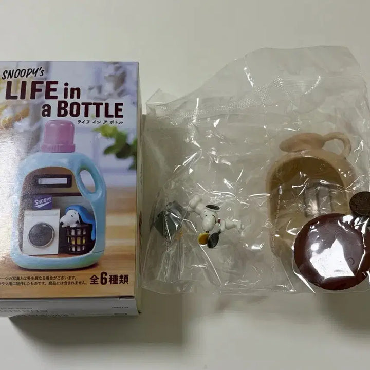[BUNJANG] Snoopy Re-Ment Figure (Maple Syrup) / [새상품] 스누피 보틀 리멘트 피규어 (메이플시럽)