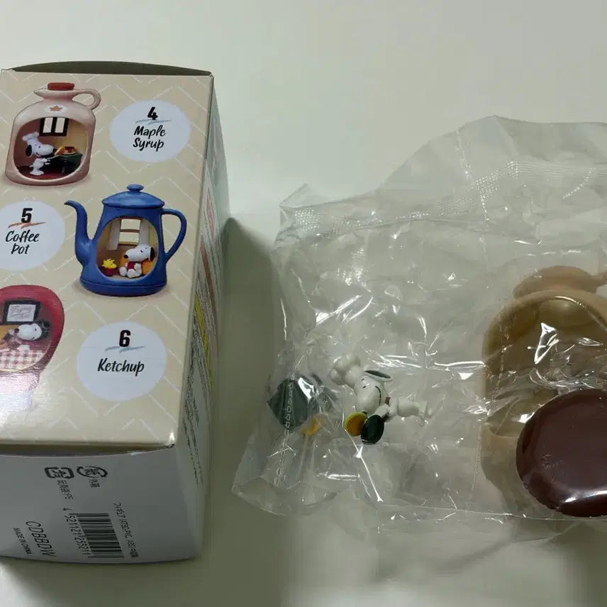 [BUNJANG] Snoopy Re-Ment Figure (Maple Syrup) / [새상품] 스누피 보틀 리멘트 피규어 (메이플시럽)