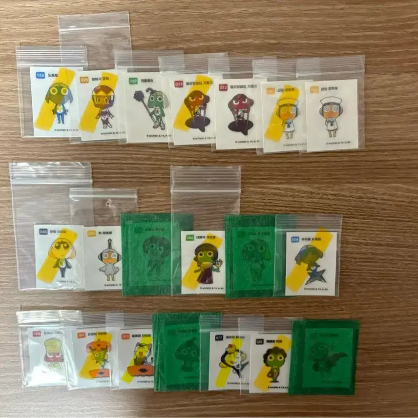 [BUNJANG] Keroro Sticker Collection / 케로로 띠부씰 판매 &amp; 교환