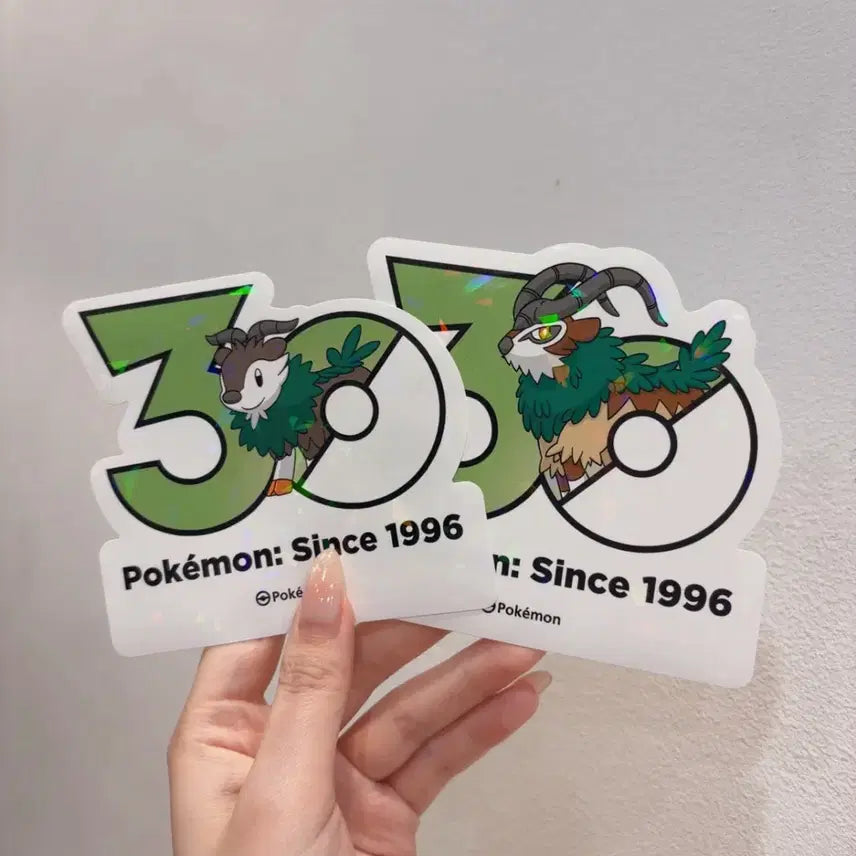 [BUNJANG] Maycle GoGoT Pokémon 30th Anniversary Sticker Set / 메이클 고고트 포켓몬 30주년 기념 스티커