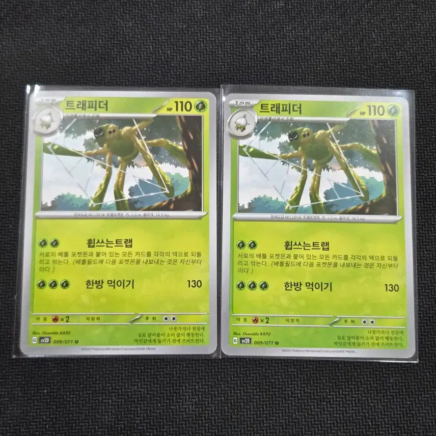 [BUNJANG] Terapagos [sv2D 009/071] Bundle Set Pokémon Card / 트래피더 [sv2D 009/071] 일괄 / 포켓몬 카드