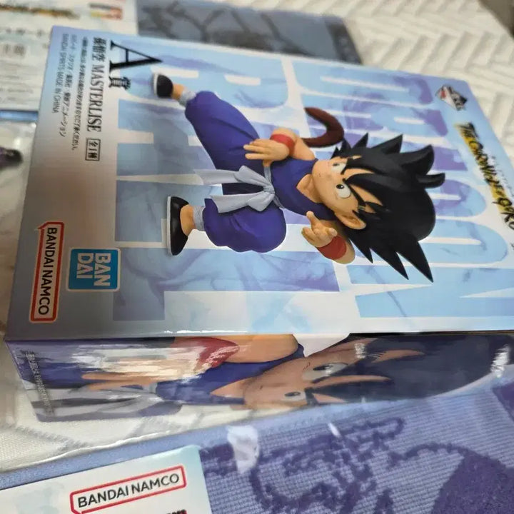 [BUNJANG] Dragon Ball Ichiban Kuji Chronicle Goku Figure Goods Set / [새상품] 드래곤볼 쿠지 제일복권 크로니클 오공 A상 피규어 굿즈 세트