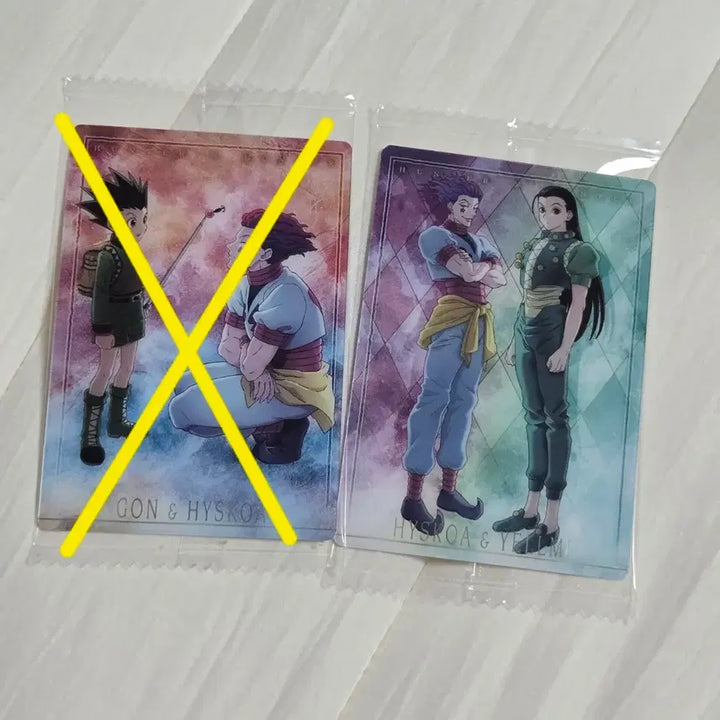 [BUNJANG] Hunter x Hunter Itachi &amp; Itachi Witch Card Vol. 4 / 헌터헌터 이타자가 이타쟈가 웨하스 카드 4탄 - 이르미 히소카