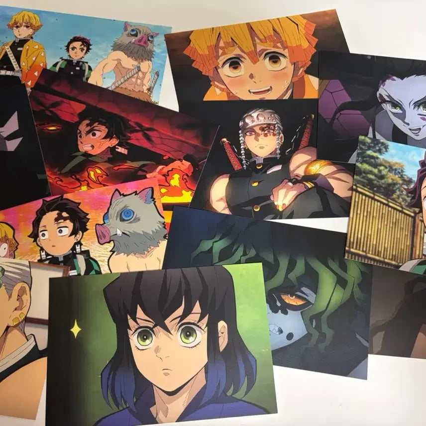 [BUNJANG] Demon Slayer: Entertainment District Arc Postcard Set (12 types) / 귀멸의 칼날 유곽편 엽서 12종