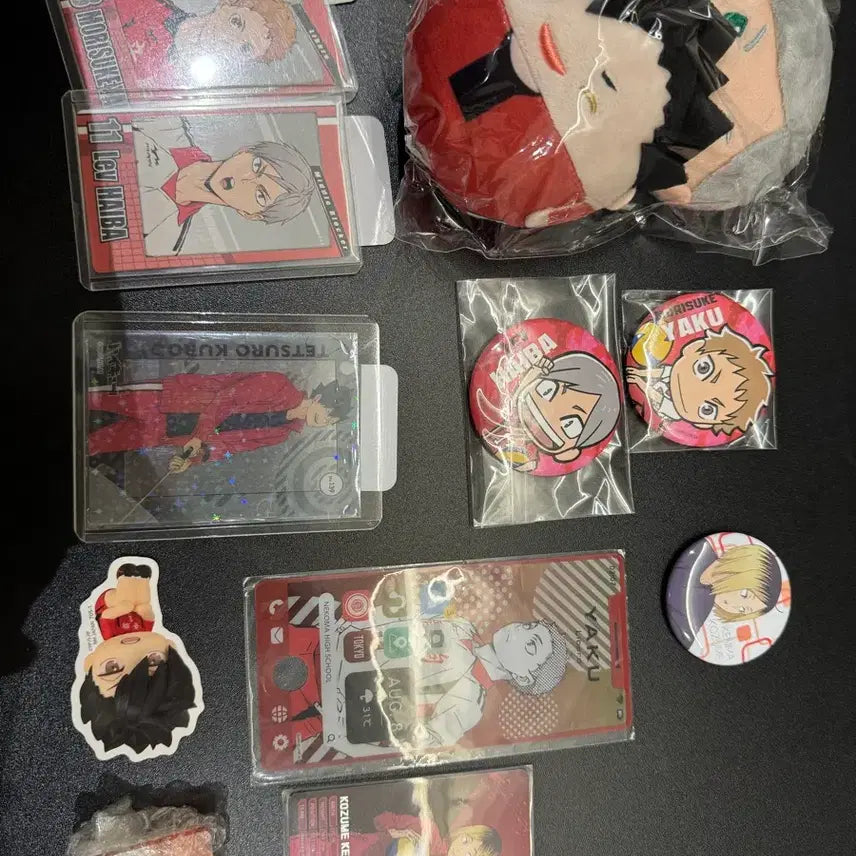 [BUNJANG] Haikyu!! Nekoma High School Goods Bundle Set / 하이큐 네코마 고교 굿즈 일괄!