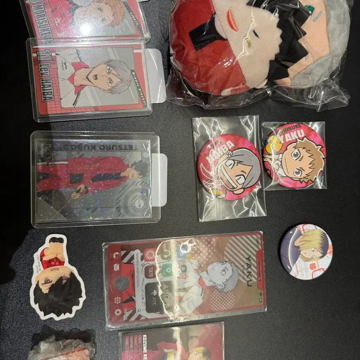 [BUNJANG] Haikyu!! Nekoma High School Goods Bundle Set / 하이큐 네코마 고교 굿즈 일괄!