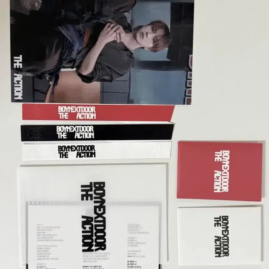 [BUNJANG] BOYNEXTDOOR The Action Official Goods Fan Meeting Pre-recording Full Set / 보이넥스트도어 the action 공방 사녹 공식굿즈 역조공 풀세트