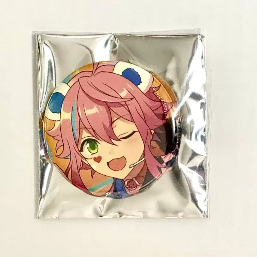 [BUNJANG] Ensemble Stars! Himemiya Tori Kumakuma Rescue Can Badge / 앙스타 앙상블스타즈 히메미야 토리 쿠마쿠마레스큐 캔뱃지