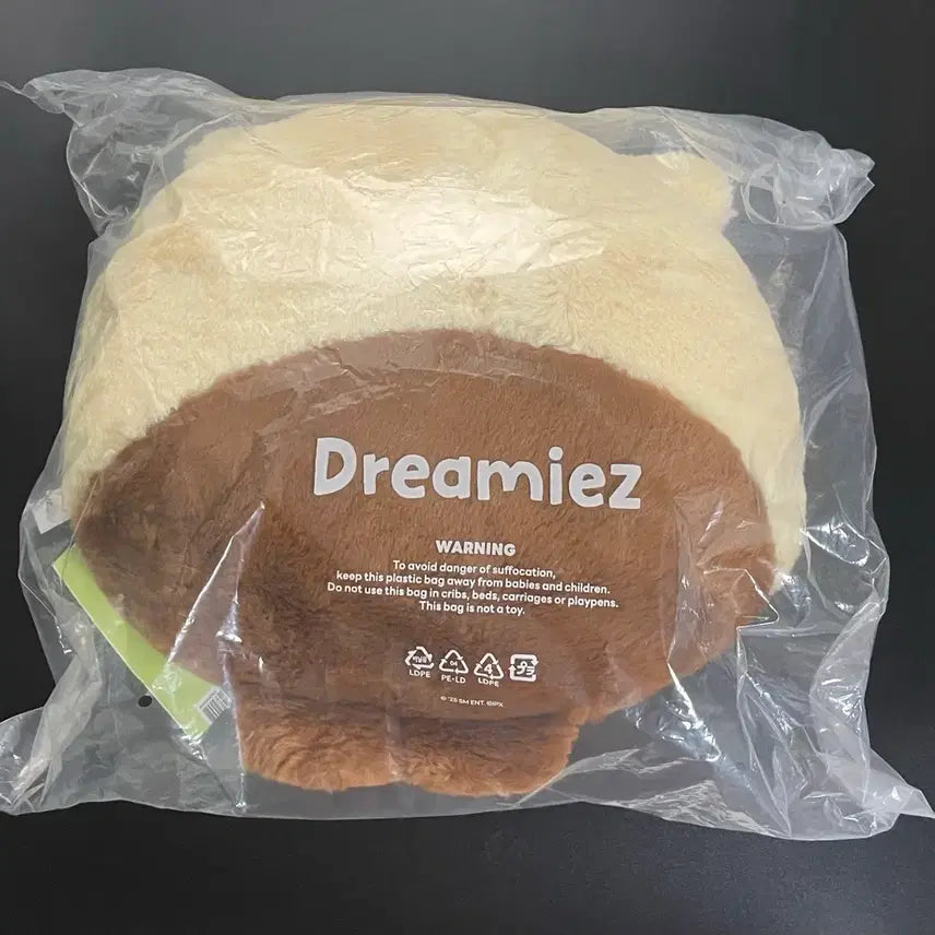 [BUNJANG] NCT DREAM Jisung "Bambam" Big Flat Cushion (Sealed) / 엔시티드림 라인프렌즈 지성 밤찌 대왕 쿠션 미개봉