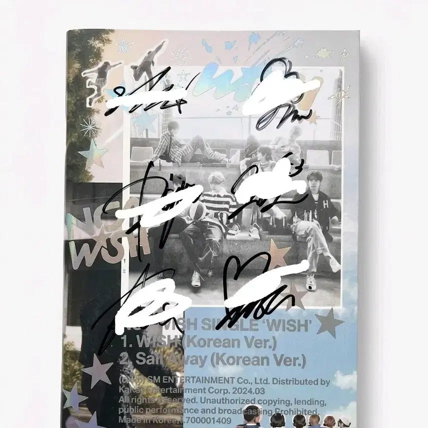 [BUNJANG] NCT WISH Autographed Album / 엔시티 위시 nct wish 비매 친필 싸인 앨범