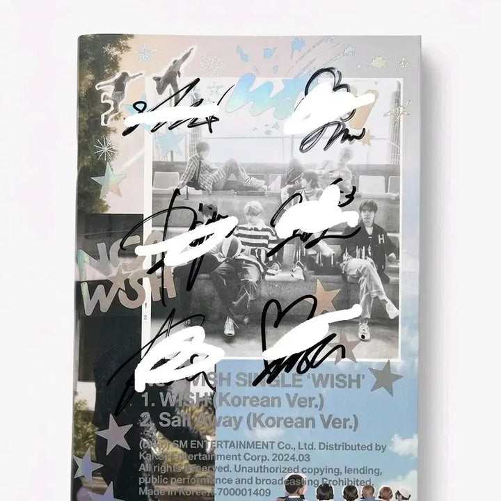 [BUNJANG] NCT WISH Autographed Album / 엔시티 위시 nct wish 비매 친필 싸인 앨범