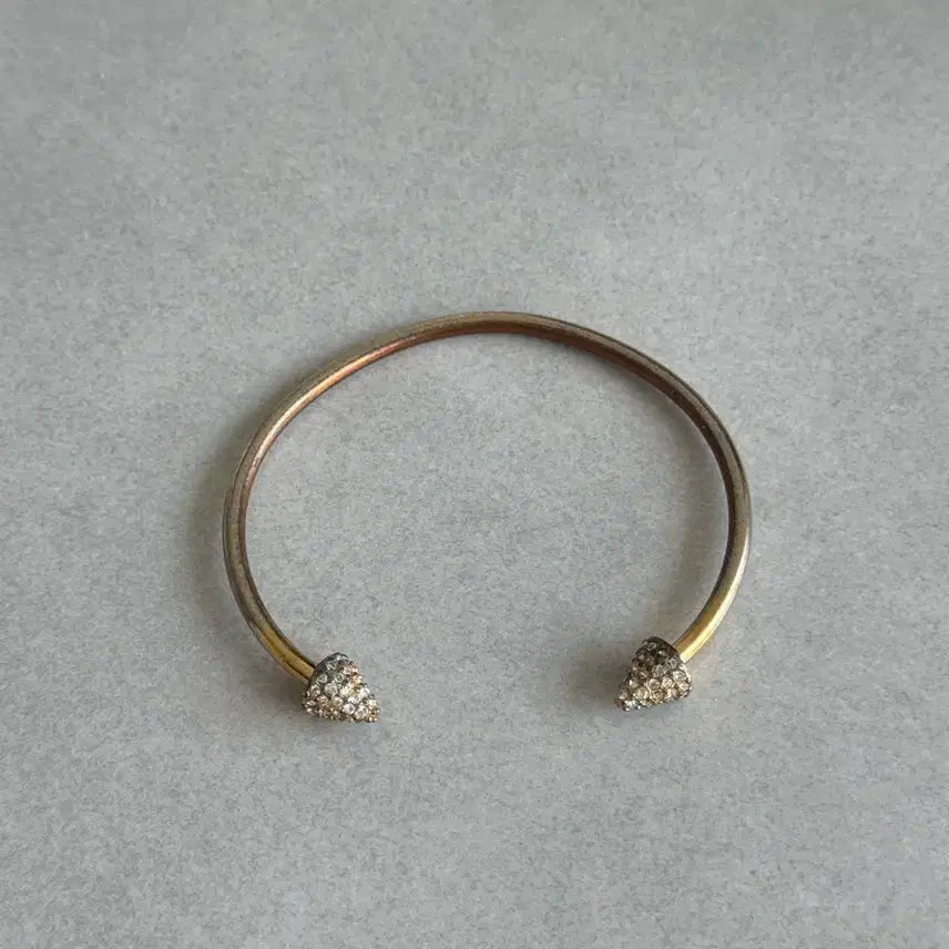 [BUNJANG] Banana Republic Cubic Zirconia Cuff Bangle Bracelet / 바나나 리퍼블릭 뱅글 커프 팔찌
