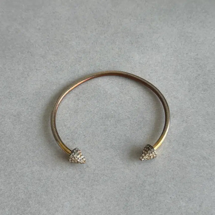 [BUNJANG] Banana Republic Cubic Zirconia Cuff Bangle Bracelet / 바나나 리퍼블릭 뱅글 커프 팔찌