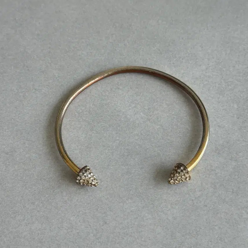[BUNJANG] Banana Republic Cubic Zirconia Cuff Bangle Bracelet / 바나나 리퍼블릭 뱅글 커프 팔찌