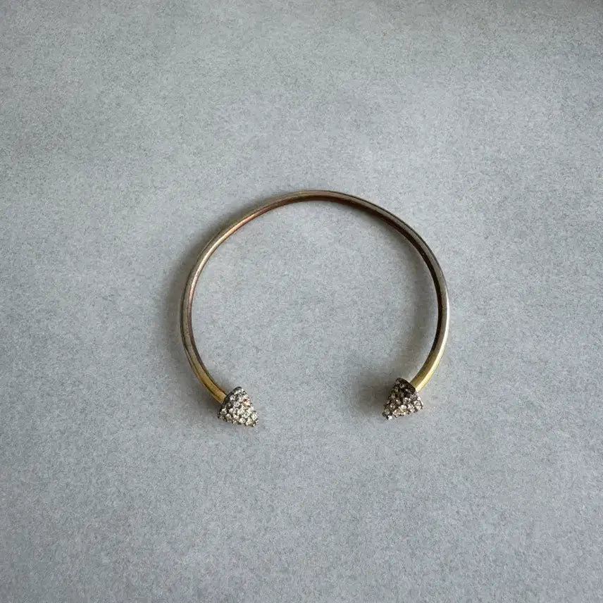 [BUNJANG] Banana Republic Cubic Zirconia Cuff Bangle Bracelet / 바나나 리퍼블릭 뱅글 커프 팔찌