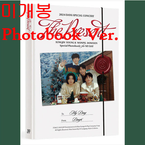 [BUNJANG] DAY6 The Present Photobook (Sealed) / 데이식스 - The Present [Photobook] (미개봉)