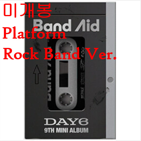 [BUNJANG] DAY6 Band Aid Rock Band Ver. Sealed Platform Album / 데이식스 - Band Aid [Rock Band] (미개봉, 플랫폼)