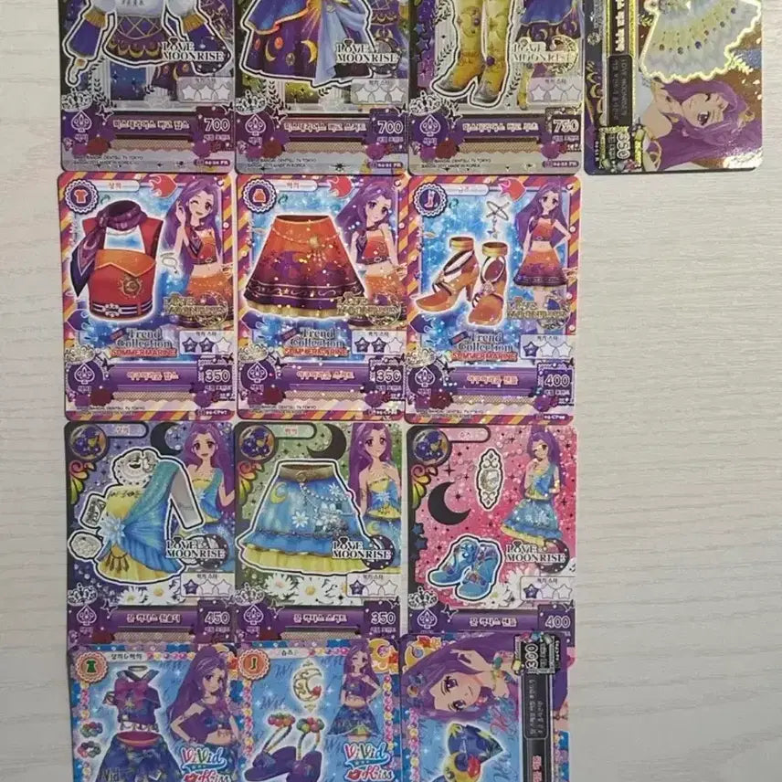 [BUNJANG] Aikatsu! Akari Iseki Bundle Set Cards / 아이카츠 아이엠스타 카드 미즈키 아오이 일괄 판매