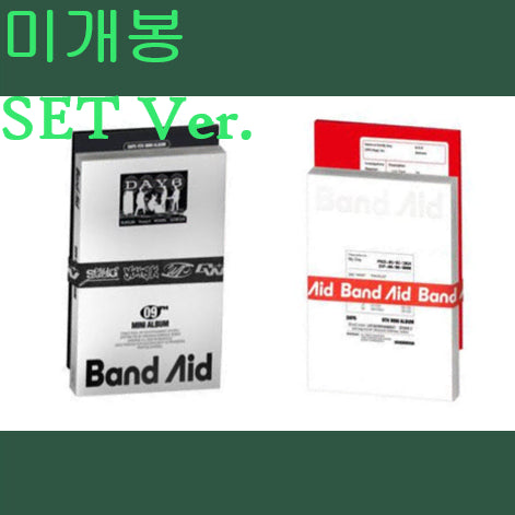 [BUNJANG] DAY6 Band Aid [Set Ver.] Sealed CD / 데이식스 - Band Aid [Set Ver.] (미개봉, CD)