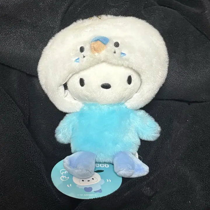 [BUNJANG] Sanrio Pochacco Parrot Costume Mascot Plush / 산리오 포챠코 포차코 앵무새 코스튬 마스코트