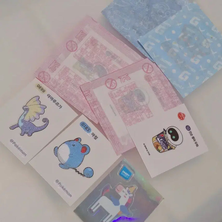 [BUNJANG] Ganadi Crayon Shin-chan Sticker Bundle / 가나디 짱구 맹구 띠부씰 일괄
