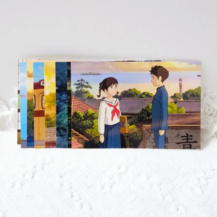 [BUNJANG] Ghibli From Up on Poppy Hill Postcard Set (9 pcs) / 지브리 정품 코쿠리코 언덕에서 엽서 9장