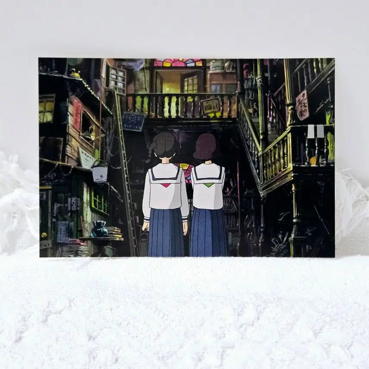 [BUNJANG] Ghibli From Up on Poppy Hill Postcard Set (9 pcs) / 지브리 정품 코쿠리코 언덕에서 엽서 9장