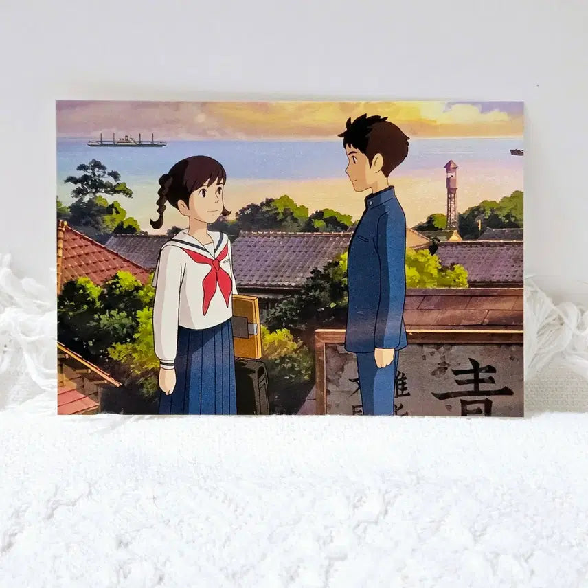 [BUNJANG] Ghibli From Up on Poppy Hill Postcard Set (9 pcs) / 지브리 정품 코쿠리코 언덕에서 엽서 9장