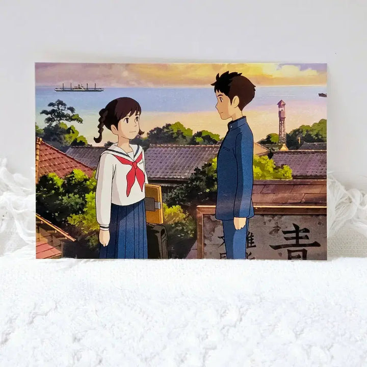 [BUNJANG] Ghibli From Up on Poppy Hill Postcard Set (9 pcs) / 지브리 정품 코쿠리코 언덕에서 엽서 9장