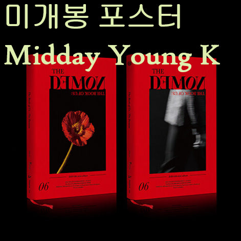 [BUNJANG] DAY6 The Demon MIDDAY Young K Ver. Sealed CD / 데이식스 (DAY6) - The Demon [MIDDAY Young K Ver.] (미개봉, 포스터 + 지관통 포함, CD)
